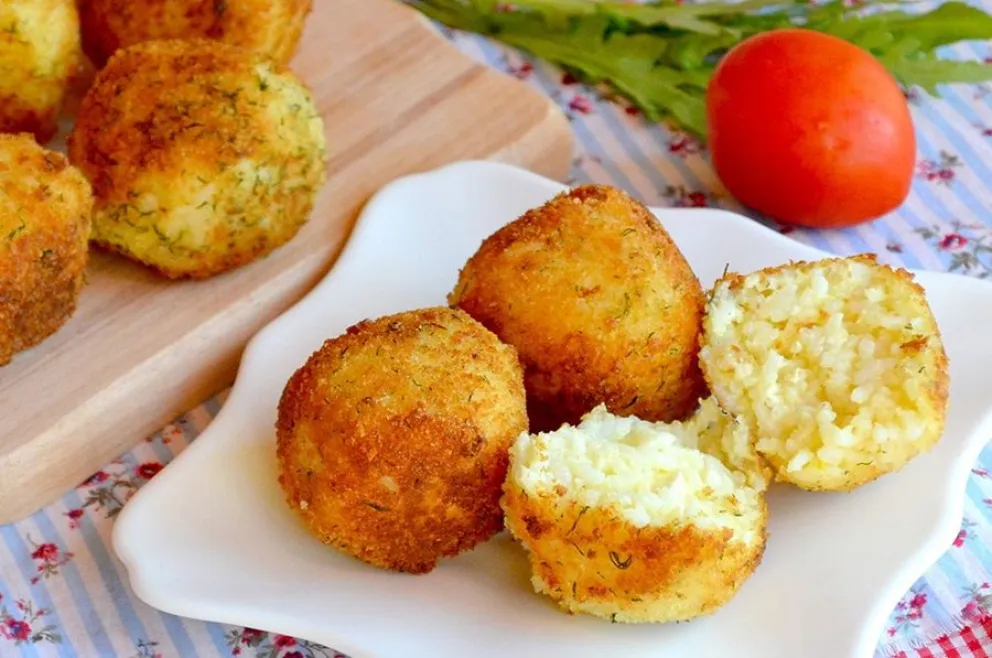 croquetas de arroz-recetas