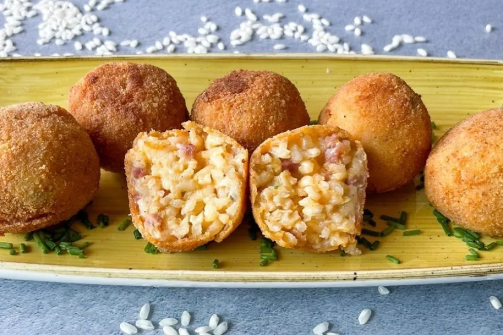 croquetas de arroz-recetas