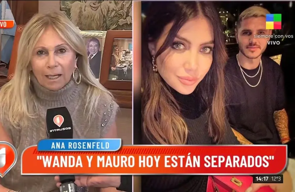 Wanda Nara-Mario Icardi-Ana Rosenfeld