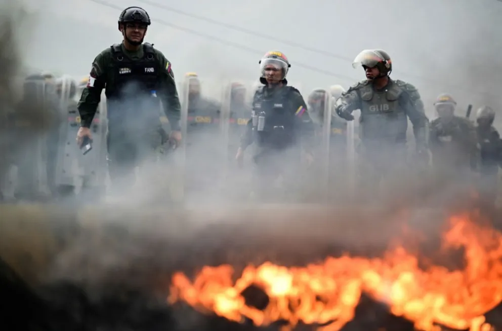 |FOTOS| Elecciones en Venezuela: violentas protestas en Caracas tras el triunfo de Nicolás Maduro