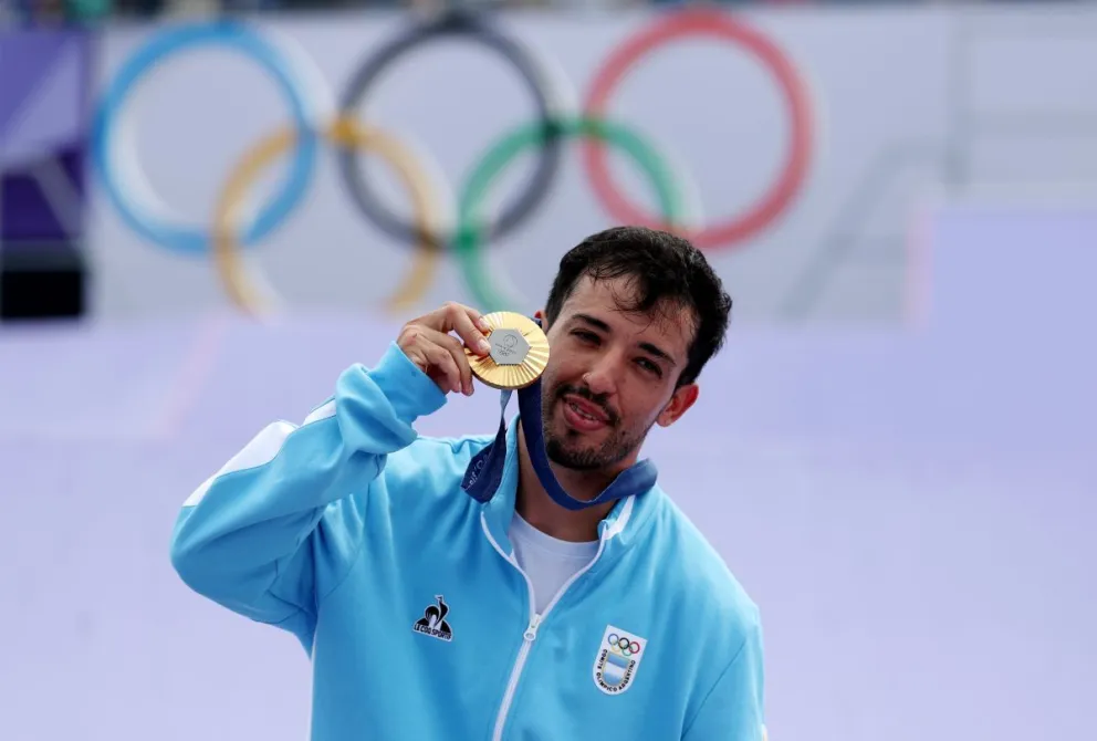 Orgullo olímpico: José "Maligno" Torres conquistó París 2024 llevándose la de oro en BMX freestyle
