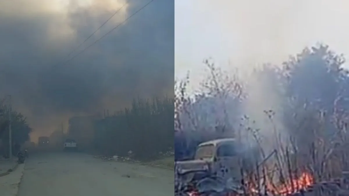 Incendio en zona sudeste