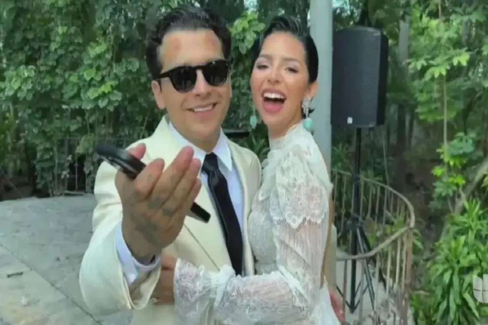 Christian Nodal confirma el embarazo de Ángela Aguilar con misteriosa publicación