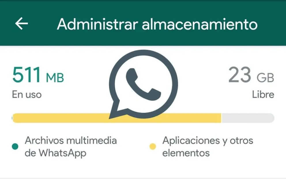 WhatsApp-liberar espacio