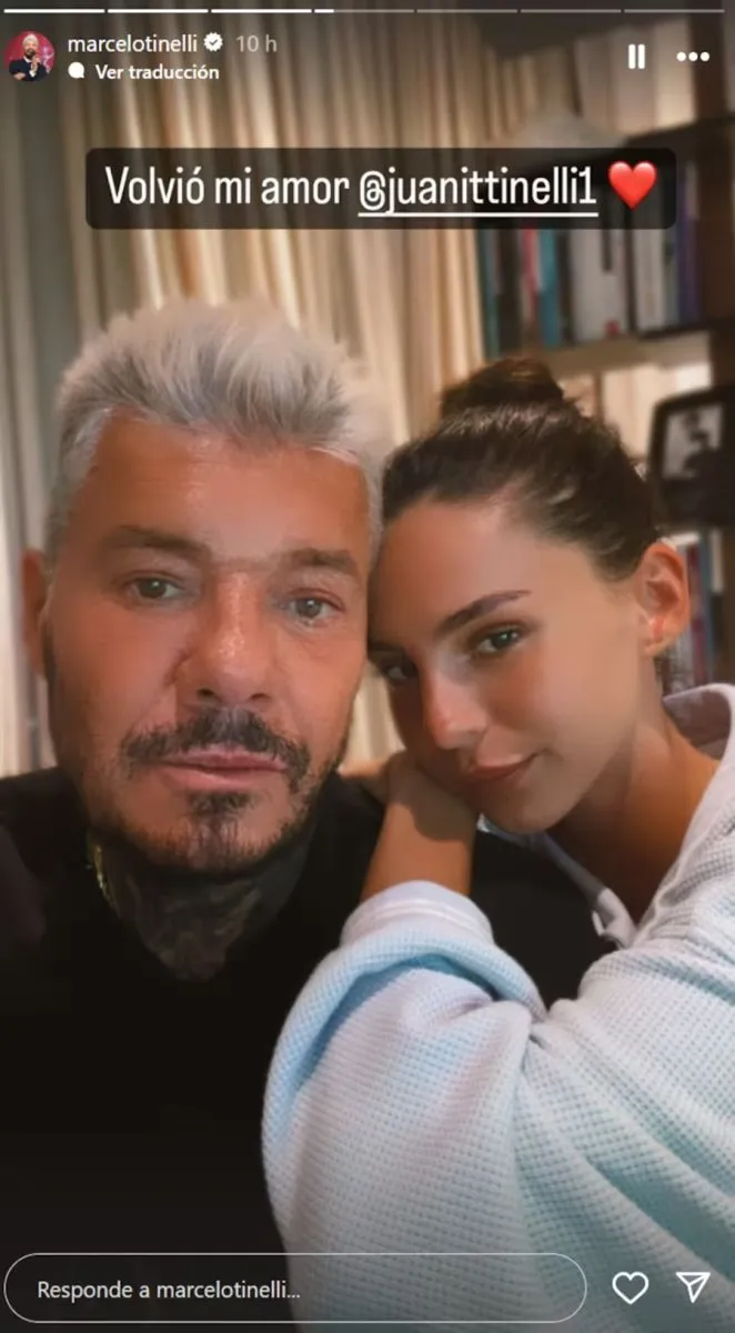 Marcelo Tinelli-Milett Figueroa