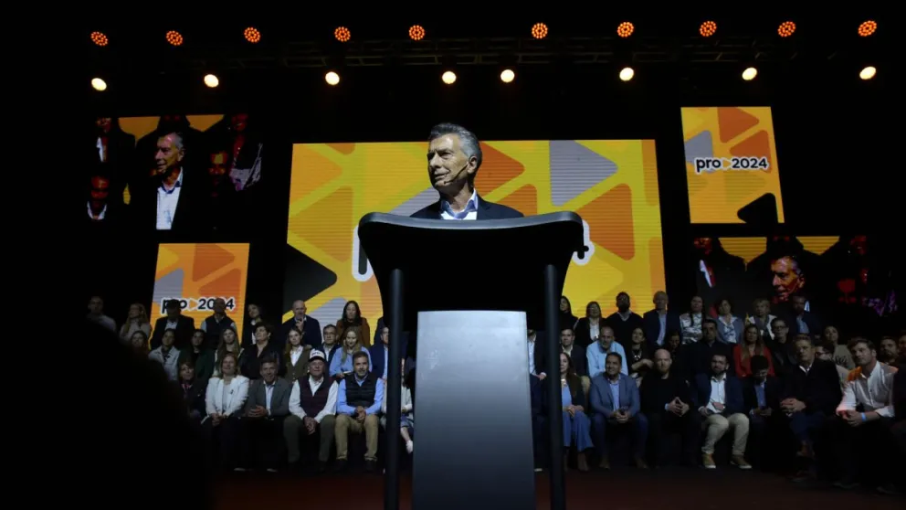 Mauricio Macri relanzó el PRO con un imponente acto que reunió a varios dirigentes