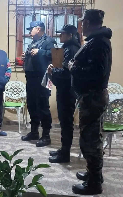 Fiesta clandestina en Chicoana 