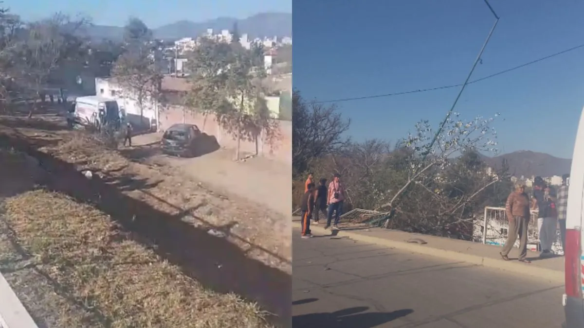 Choque m&uacute;ltiple en Avenida Juan XXIII 