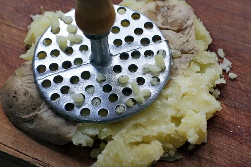 receta - papas aplastadas