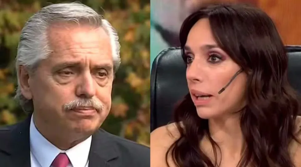 Se filtró un polémico video de Alberto Fernández con Tamara Pettinato en el despacho presidencial
