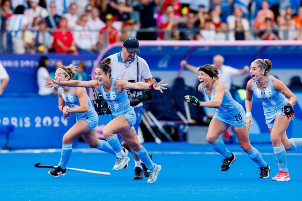 París 2024: tras una infartante definición por penales, Las Leonas le ganaron a Bélgica y son de bronce