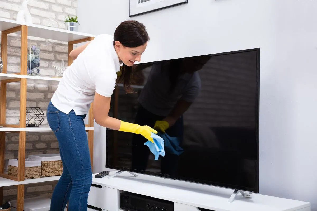 Trucos para limpiar el televisor