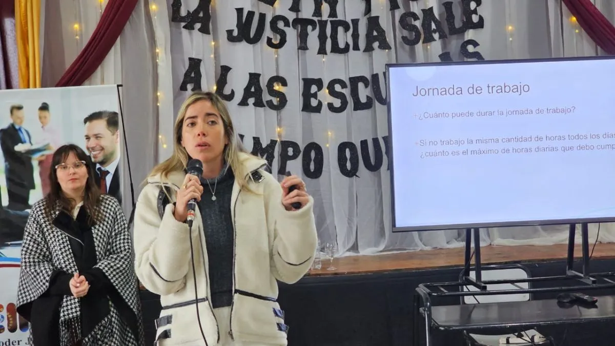 La justicia sale a las escuelas