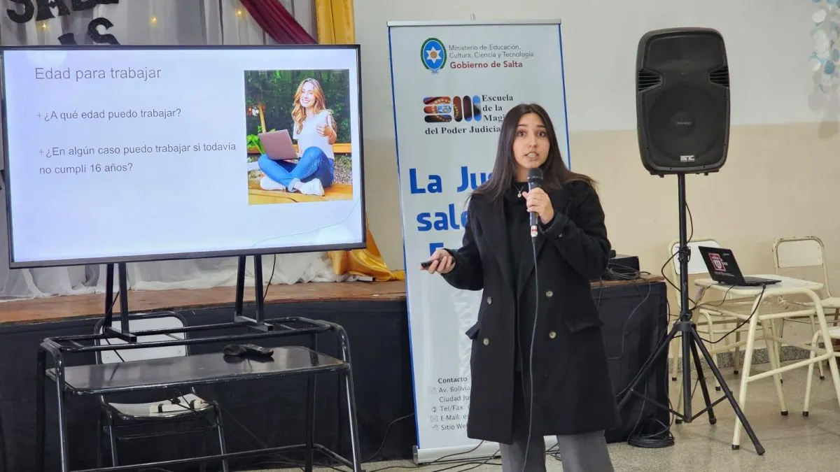 La justicia sale a las escuelas