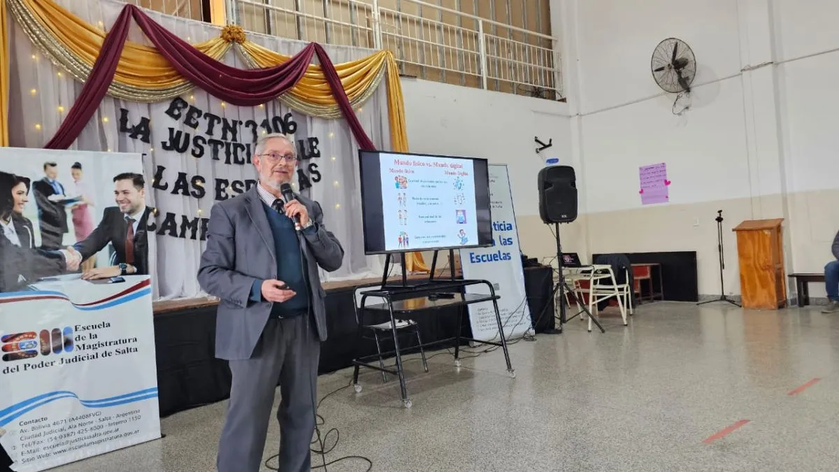 La justicia sale a las escuelas
