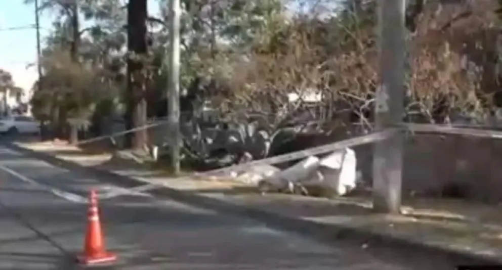 Hombre muerto canal de Esteco
