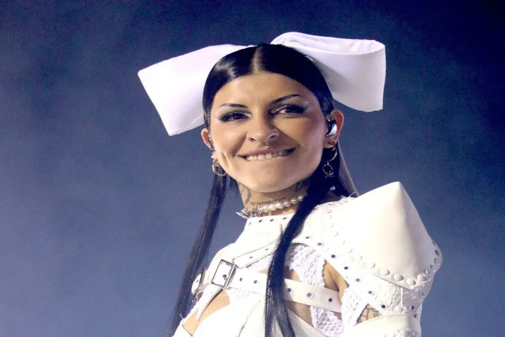 Esta es la única foto con la que Cazzu recordará a Christian Nodal