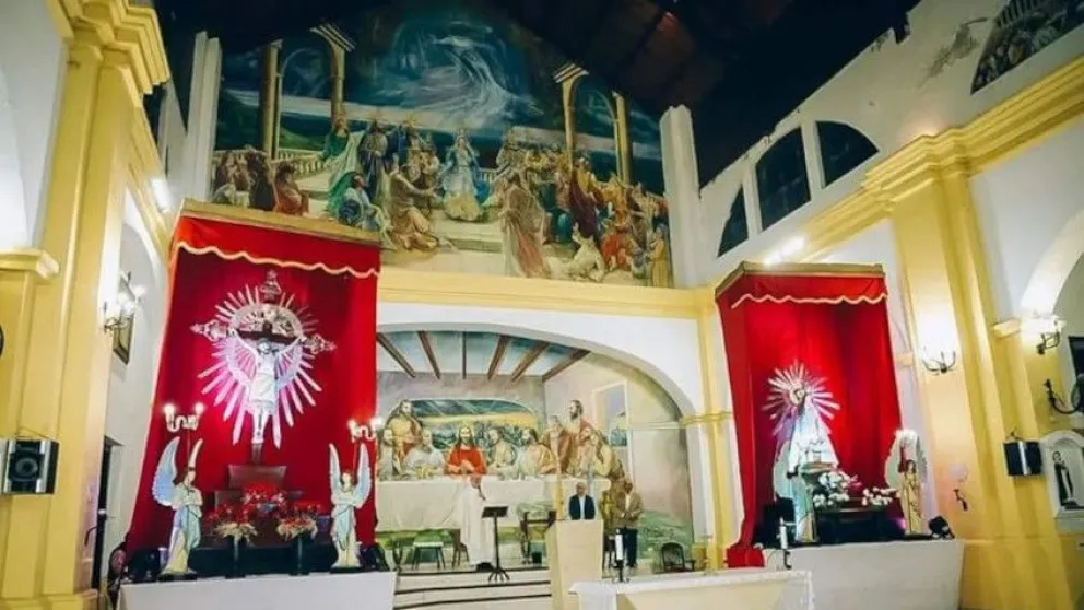 En Metán, ya comenzó la novena en honor al Señor y la Virgen del Milagro
