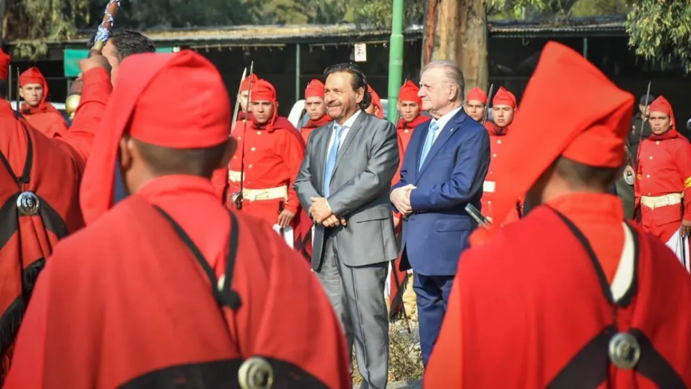 Gustavo Sáenz encabezó los actos en homenaje al Paso a la Inmortalidad del General José de San Martín
