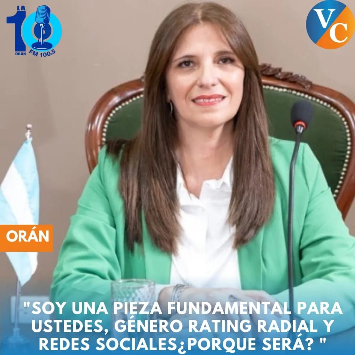 Alejandra Pato Concejo Deliberante de Or&aacute;n