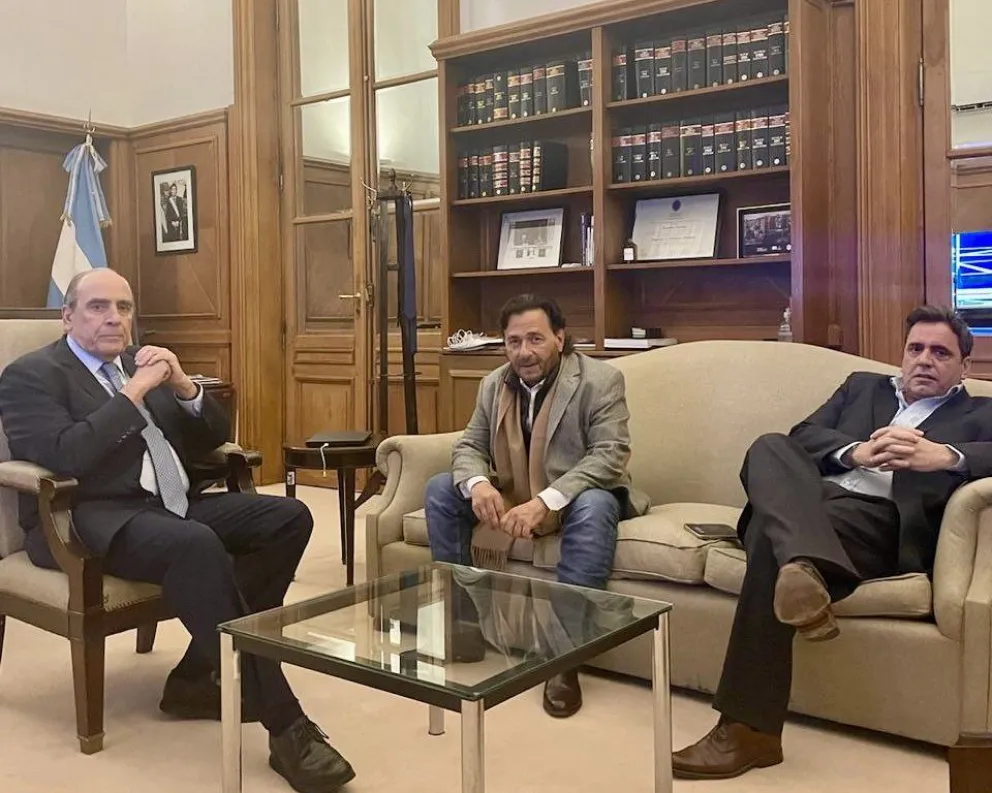 Gustavo Sáenz se reunió con Guillermo Francos para definir obras prioritarias para Salta