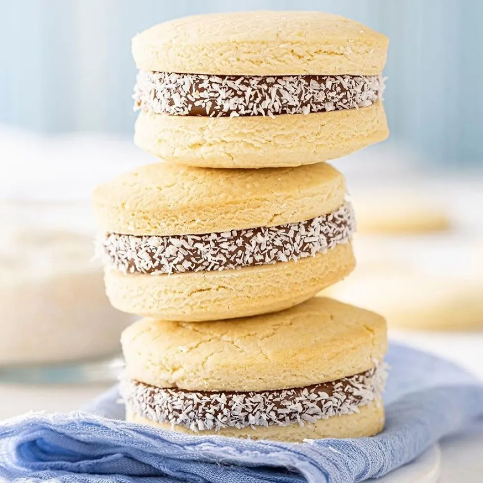 receta - alfajores de maicena