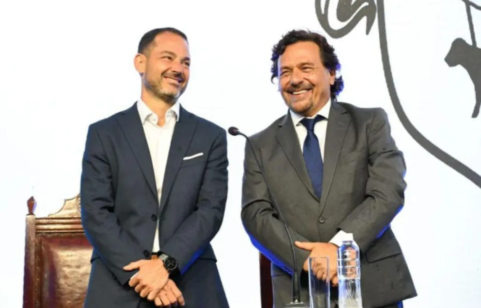 Gustavo Sáenz y Emiliano Durand
