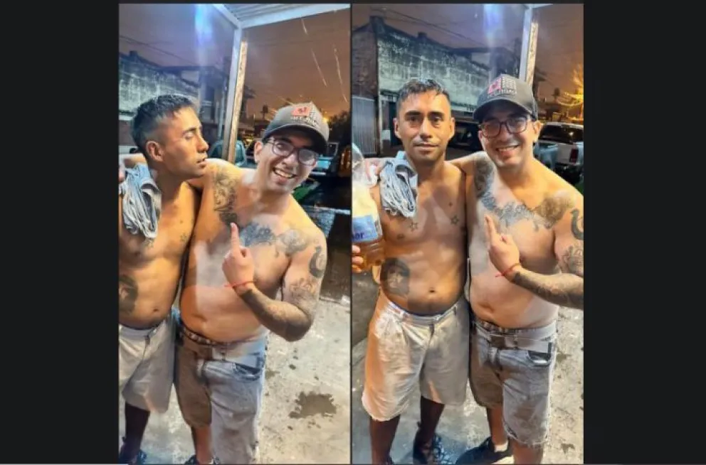 Tristeza absoluta: así se despidió Carlos "Sonic" González del camionero que murió en Tolar Chico
