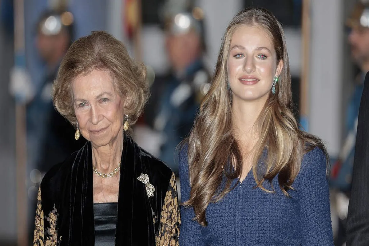 reina sof&iacute;a y leonor