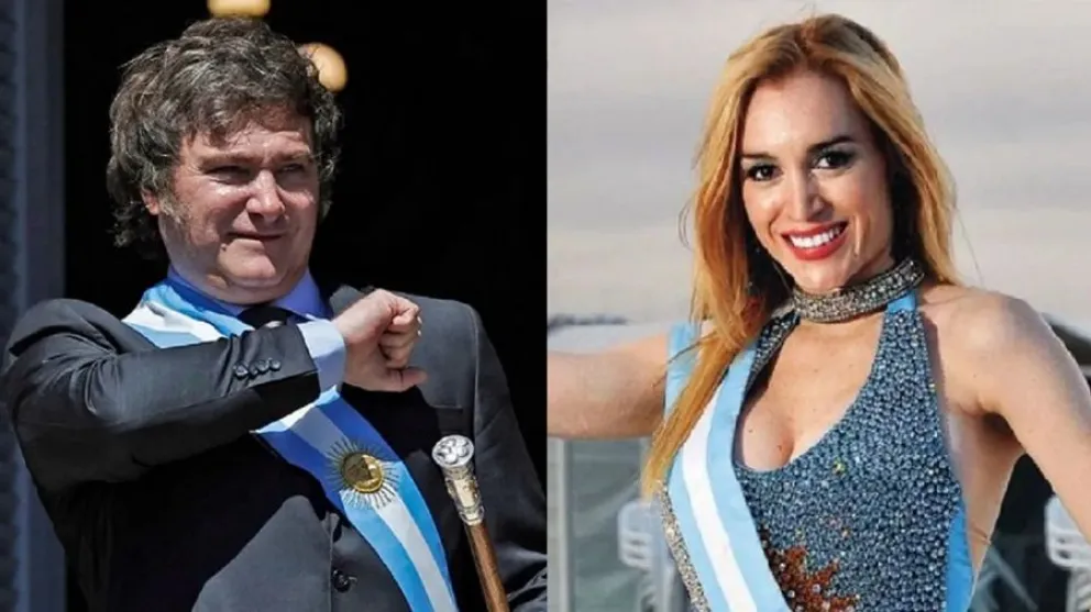 Javier Milei - F&aacute;tima Florez