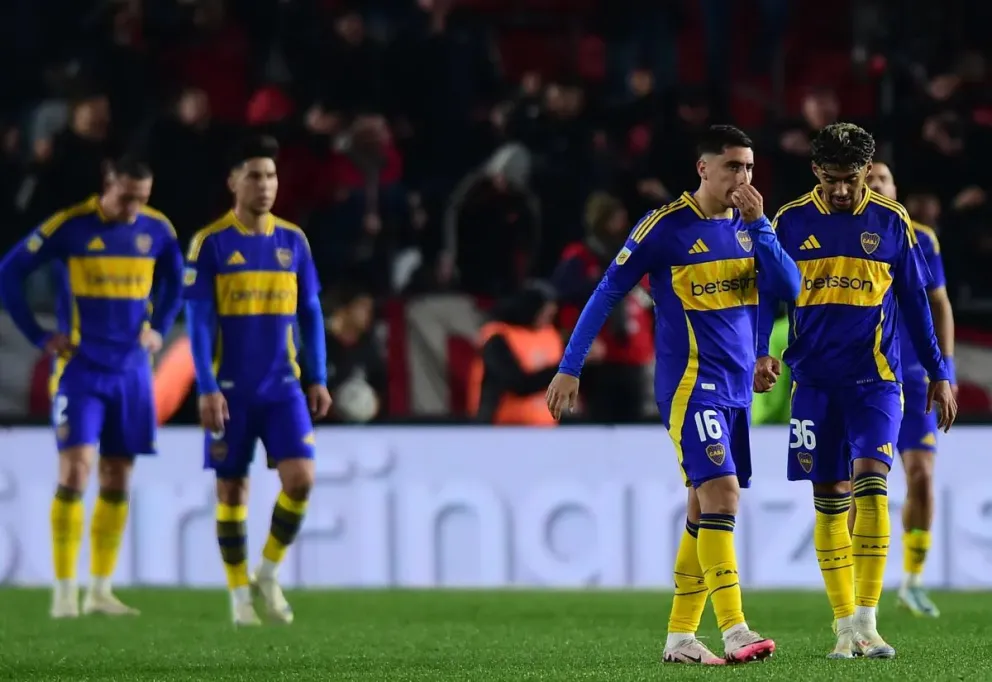 A Boca Juniors se le escapó al final y terminó empatando 1 a 1 contra Estudiantes de La Plata