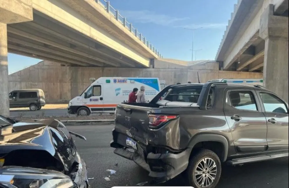Atención conductores: caos vehicular a causa de un brutal accidente en Ruta Provincial 28