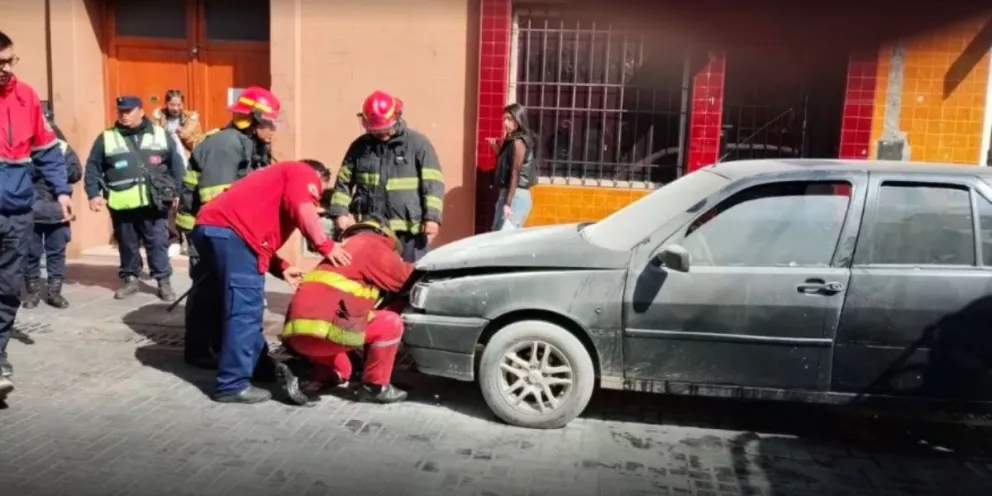 Auto quemado