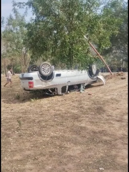 Accidente en Salvador Mazza 
