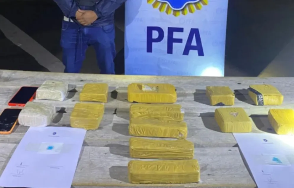 El narcotráfico recibió un rotundo golpe nocturno: detuvieron un perverso plan en zona de frontera