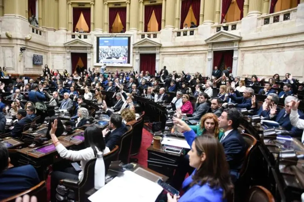 Con el apoyo de la UCR, el oficialismo logró ratificar en Diputados el veto a la reforma jubilatoria