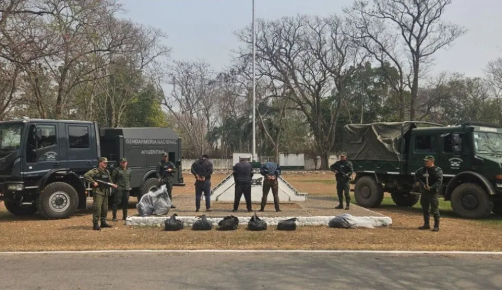 Aguas Blancas: un muerto y tres detenidos tras un enfrentamiento entre narcotraficantes y Gendarmería