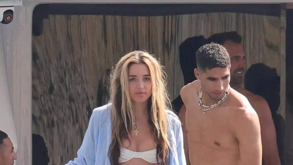 Lola Índigo y Achraf Hakimi: la polémica fotografía que sacudió Ibiza