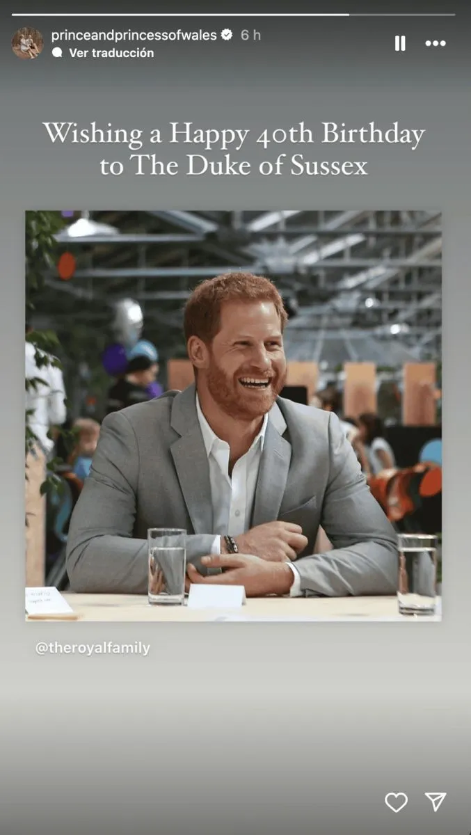 pr&iacute;ncipe Harry - cumplea&ntilde;os