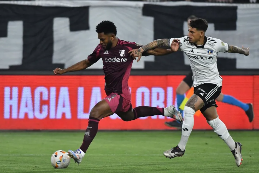 Define en casa: River Plate empató 1 a 1 ante Colo Colo y deberá ir a todo o nada en el Monumental