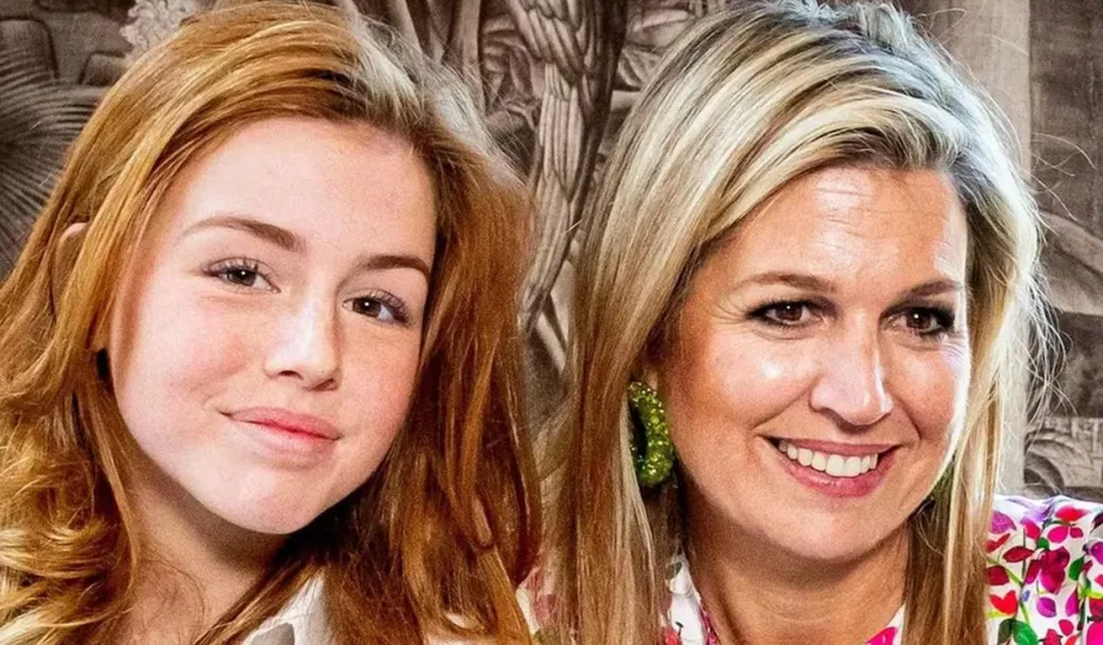 El contundente apoyo de la reina Máxima a la moda circular: la princesa Alexia sorprendió con este vestido de su madre