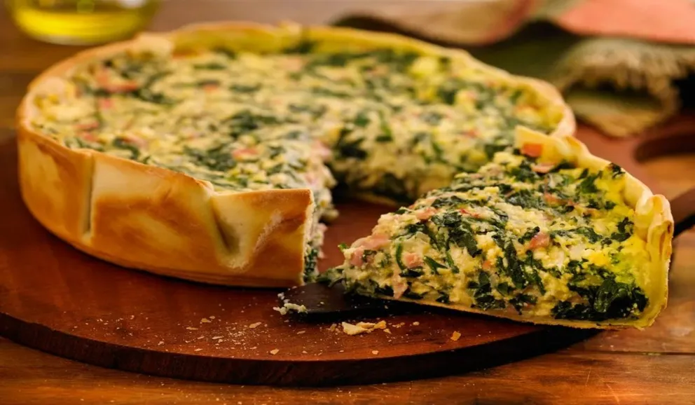 Sorprendé a toda tu familia con esta tarta de espinaca: una receta sencilla y muy económica en esta temporada
