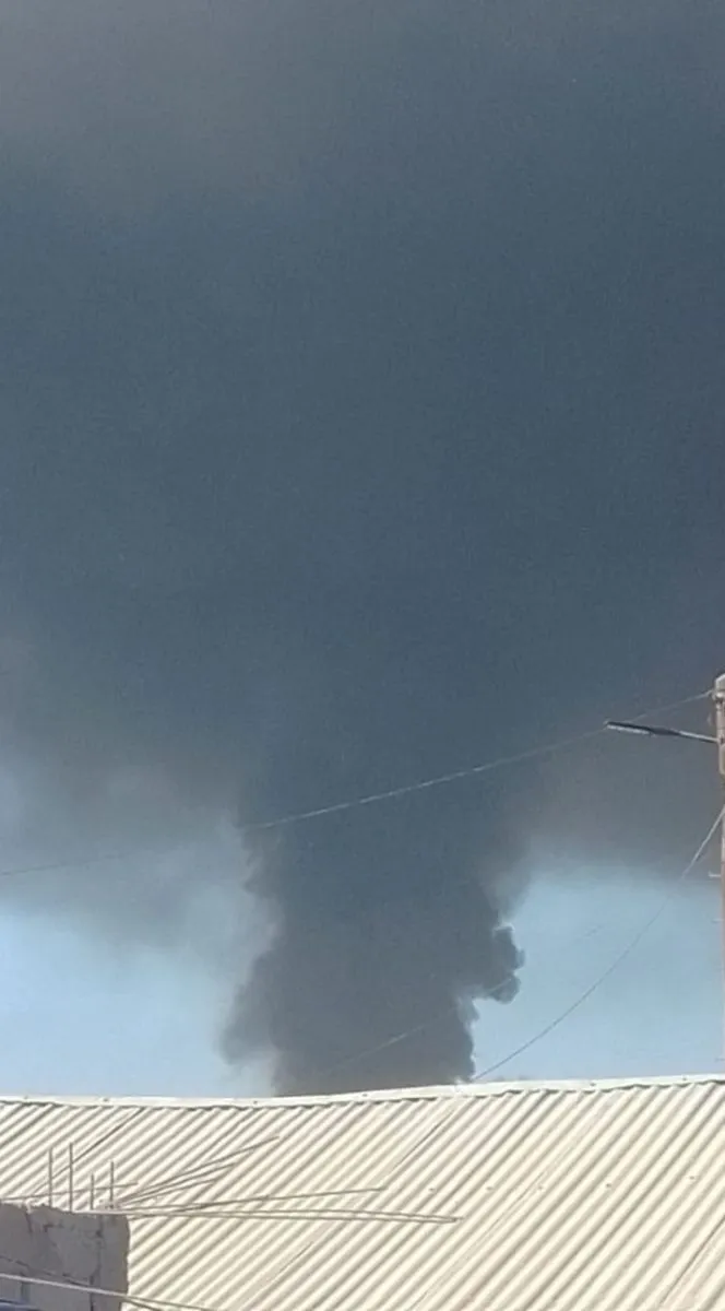 Incendio en el Vertedero San Javier 