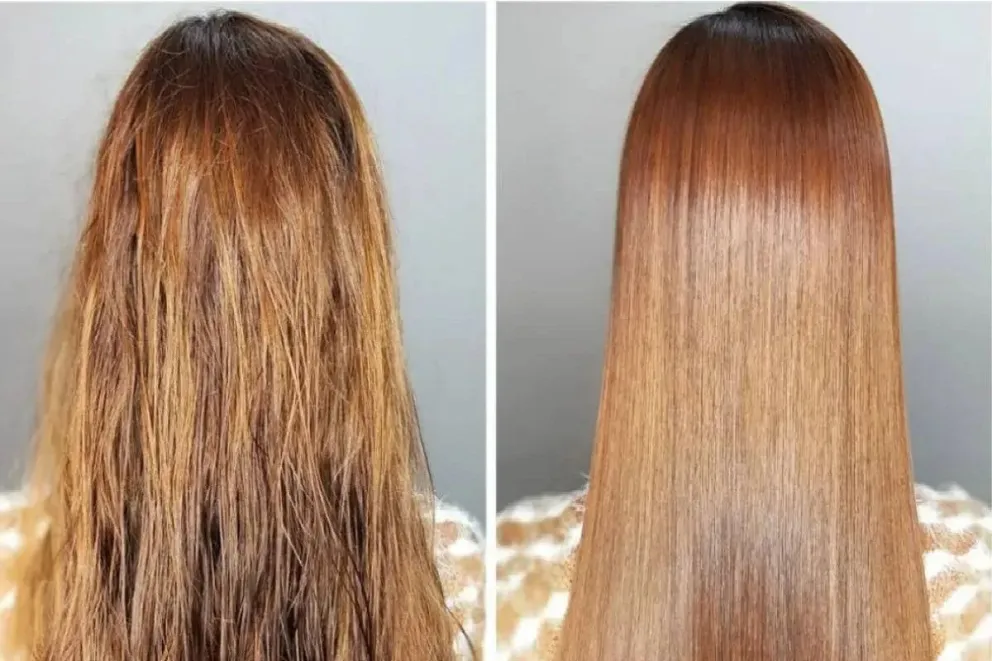 Dile adiós a la plancha y keratina: este es el ingrediente económico que deja el cabello lacio y brillante de manera natural