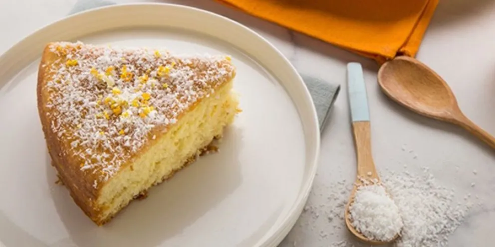 torta de lim&oacute;n y coco - receta