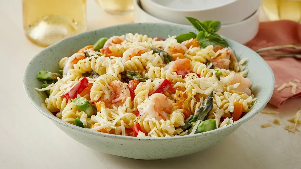 Descubrí la receta perfecta para comer saludable y delicioso: la Pasta Primavera te encantará