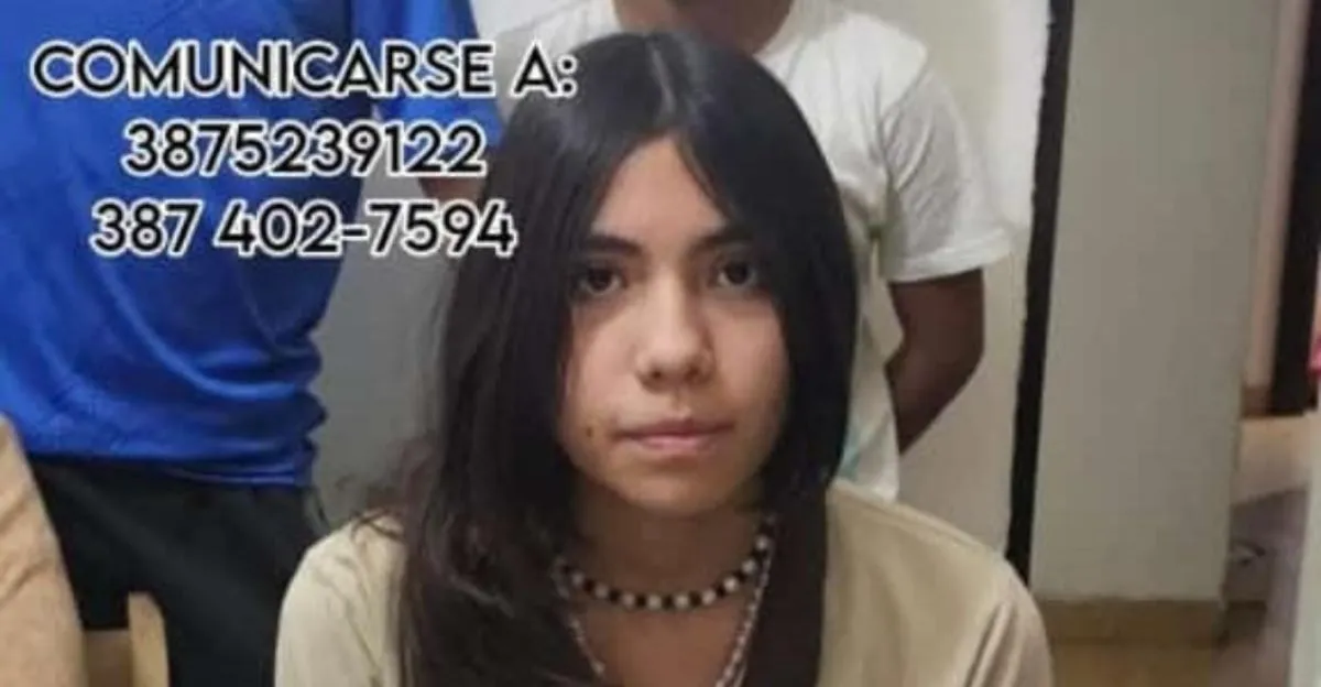 adolescente desaparecida