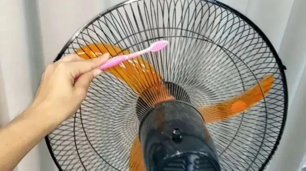 ventiladores - truco -limpiar