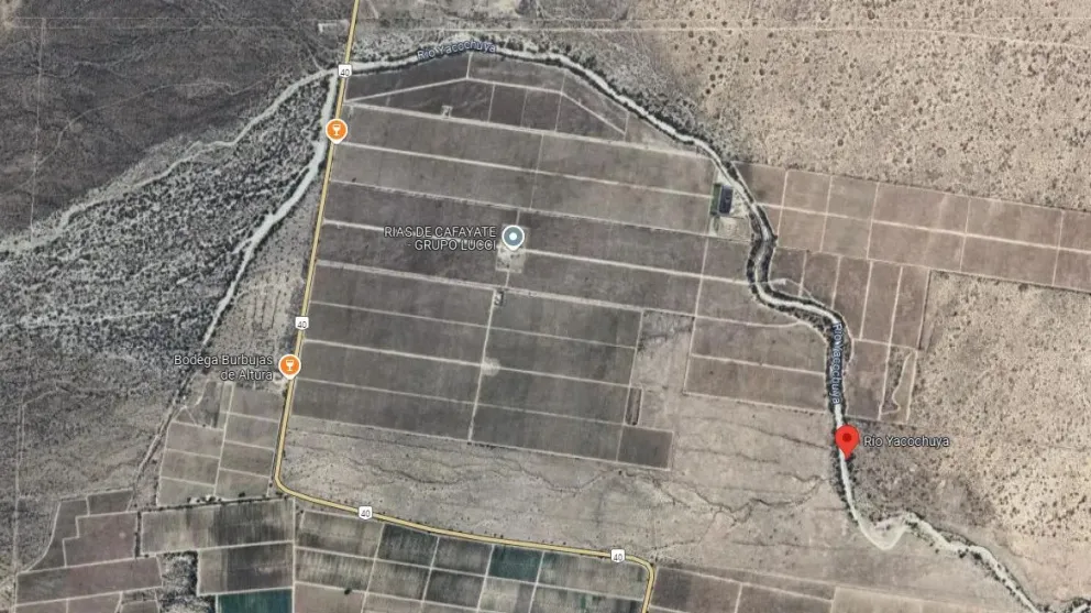 Conmoción en Cafayate: un sindicalista salteño fue hallado muerto en el río Yacochuya
