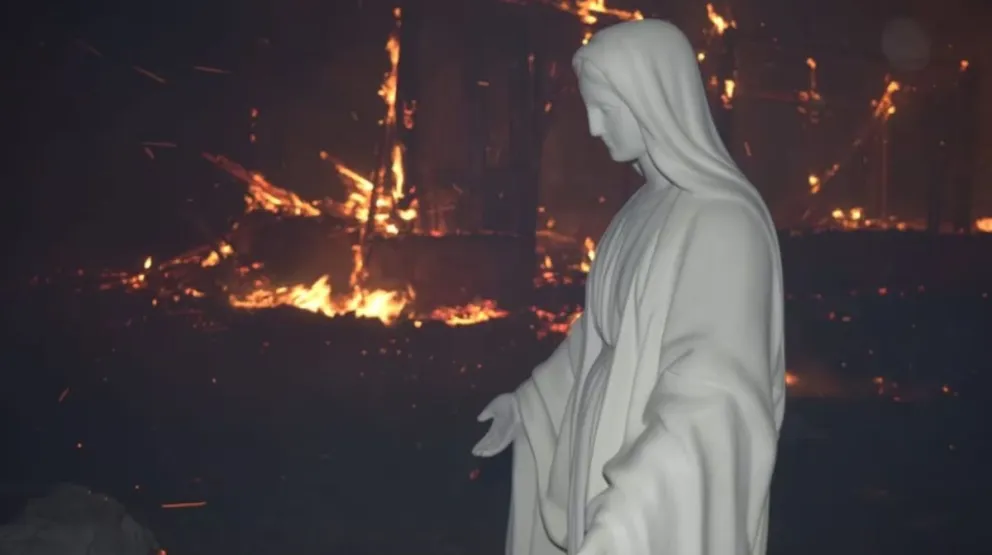 Incendio en un Santuario de Córdoba